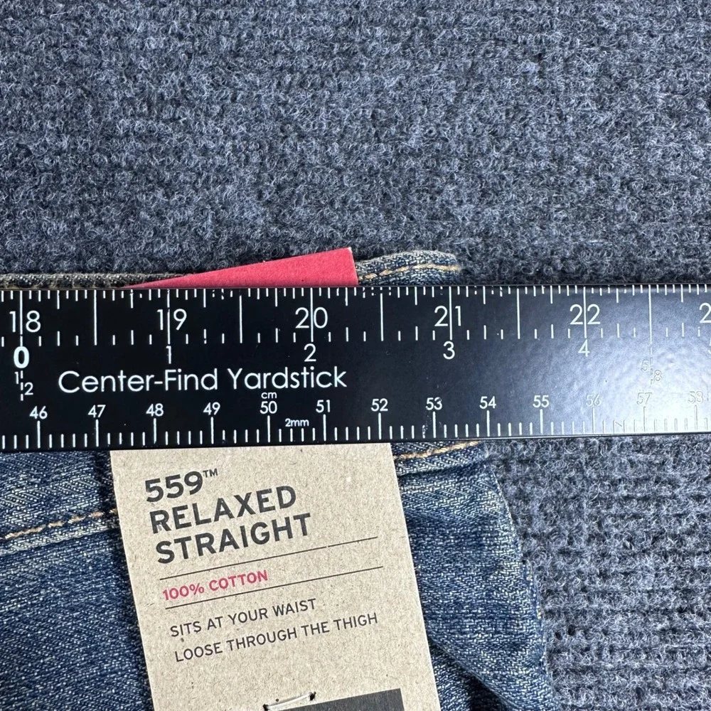 Levi's 559 Jeans Mens 42x34 Relaxed Straight Big & Tall Denim NWT
